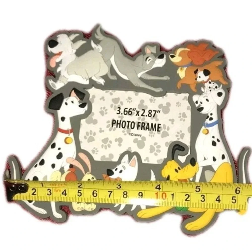 Disney Parks Official Merchandise Dogs Photo Frame Magnetic W/ Stand